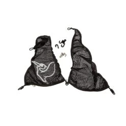 Black & White Mesh Deck Cover