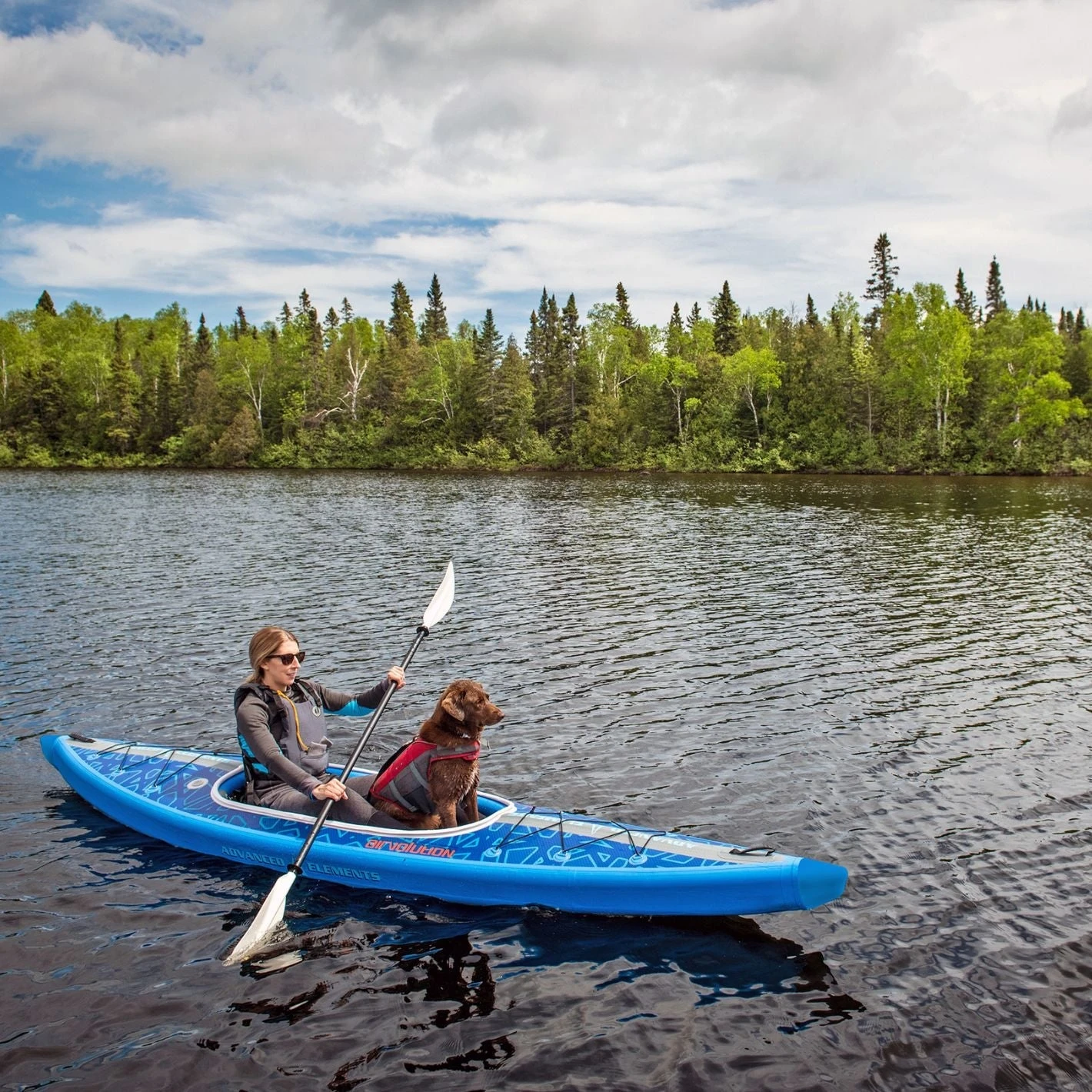 Pelican Sport Advanced Elements Inflatable Kayak AirVolution 2 Pelican Sport Advanced Elements Inflatable Kayak AirVolution - Image 2