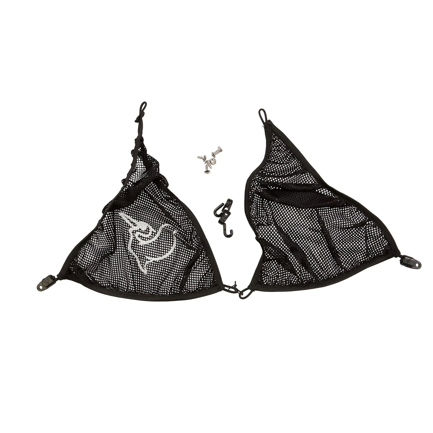 Black & White Mesh Deck Cover 1 Black & White Mesh Deck Cover