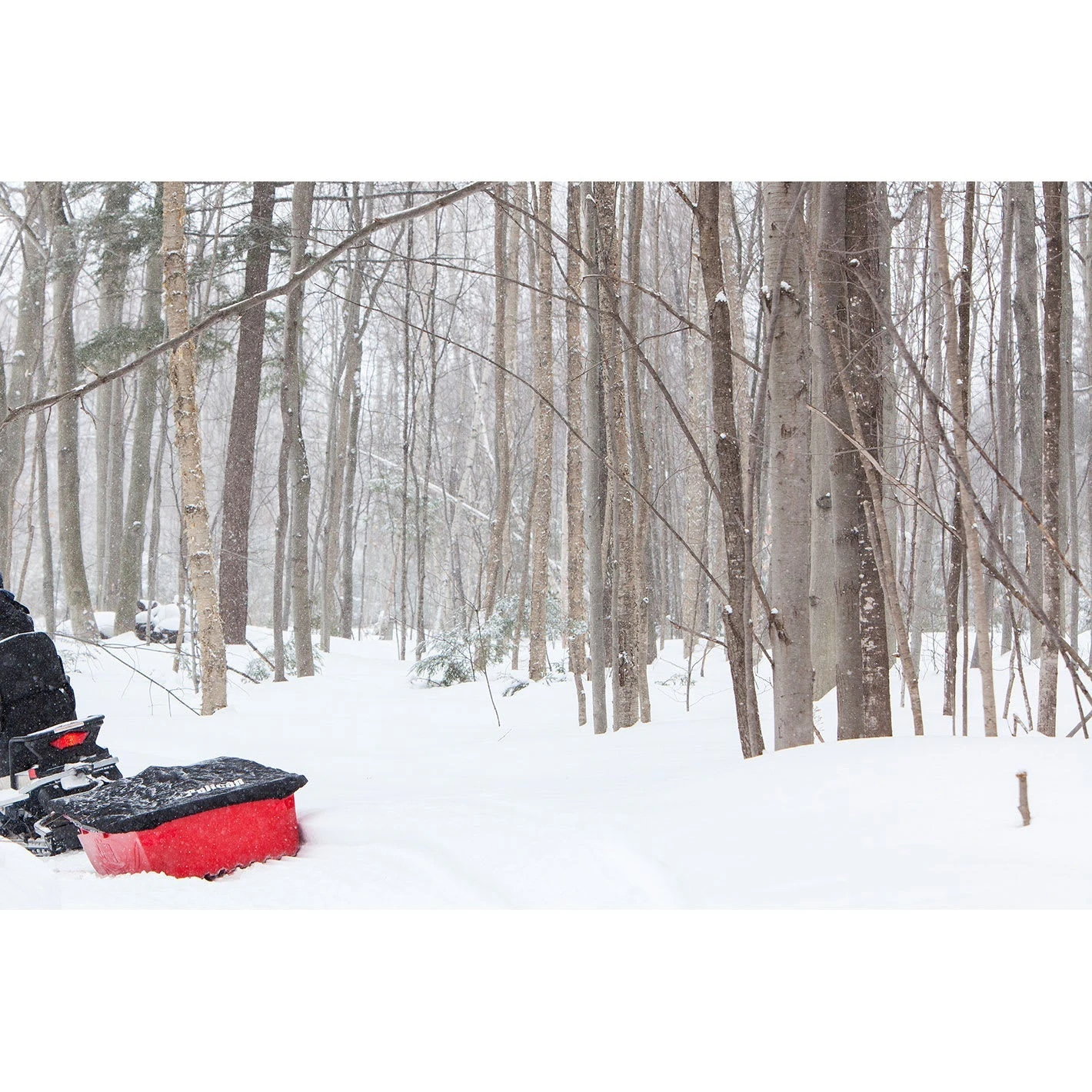 Pelican Sport Trek Sport 82 Utility Sled With Runners, Tow Hitch & Travel Cover 3 Pelican Sport Trek Sport 82 Utility Sled With Runners, Tow Hitch & Travel Cover - Image 3